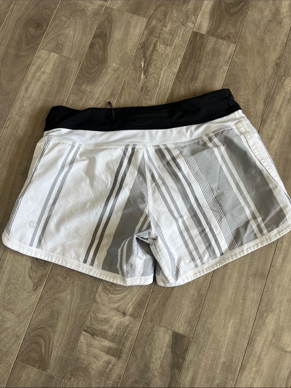 Lululemon Black and White Shorts